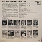 STEVE ALLEN / Cool, Quiet Bossa Nova